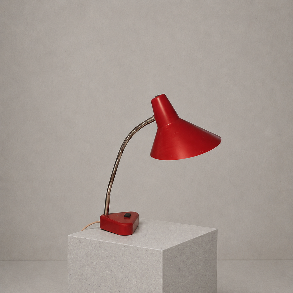Hala Zeist Gooseneck Desk Lamp – c. 1975–1982