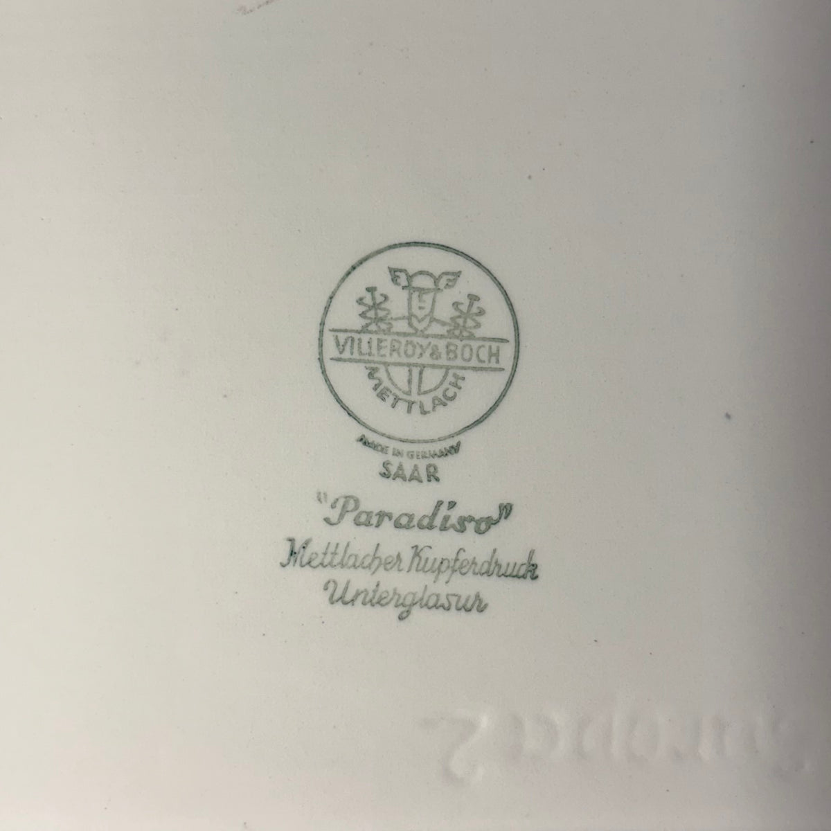 Villeroy & Boch Platou de servire „Paradiso” – cca. 1960–1980