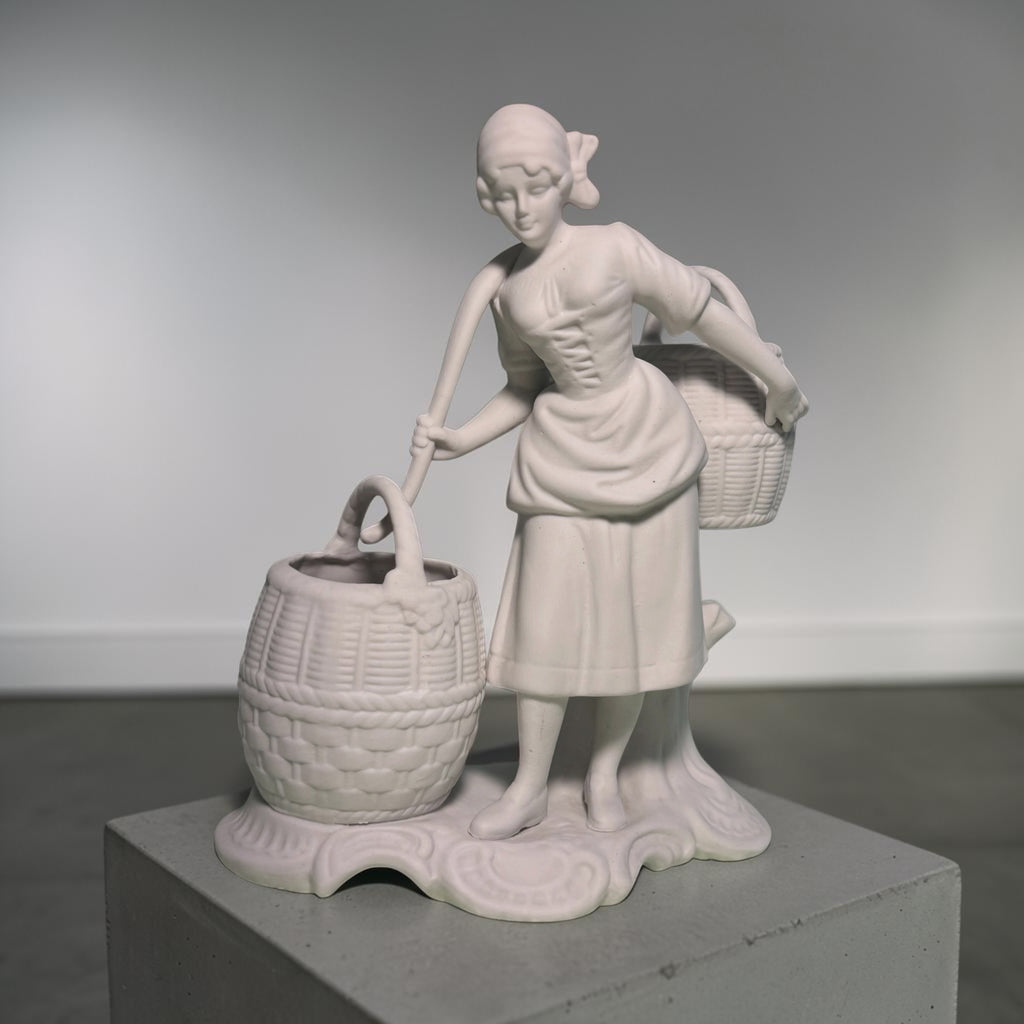 Arpo Biscuit Porcelain Figurine – c. 1970s–1980s
