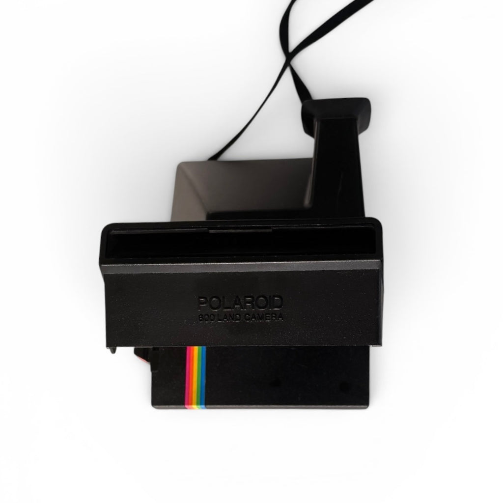 Polaroid Spirit Instant Film Camera (Rainbow Stripe Edition) – c. 1982–1985
