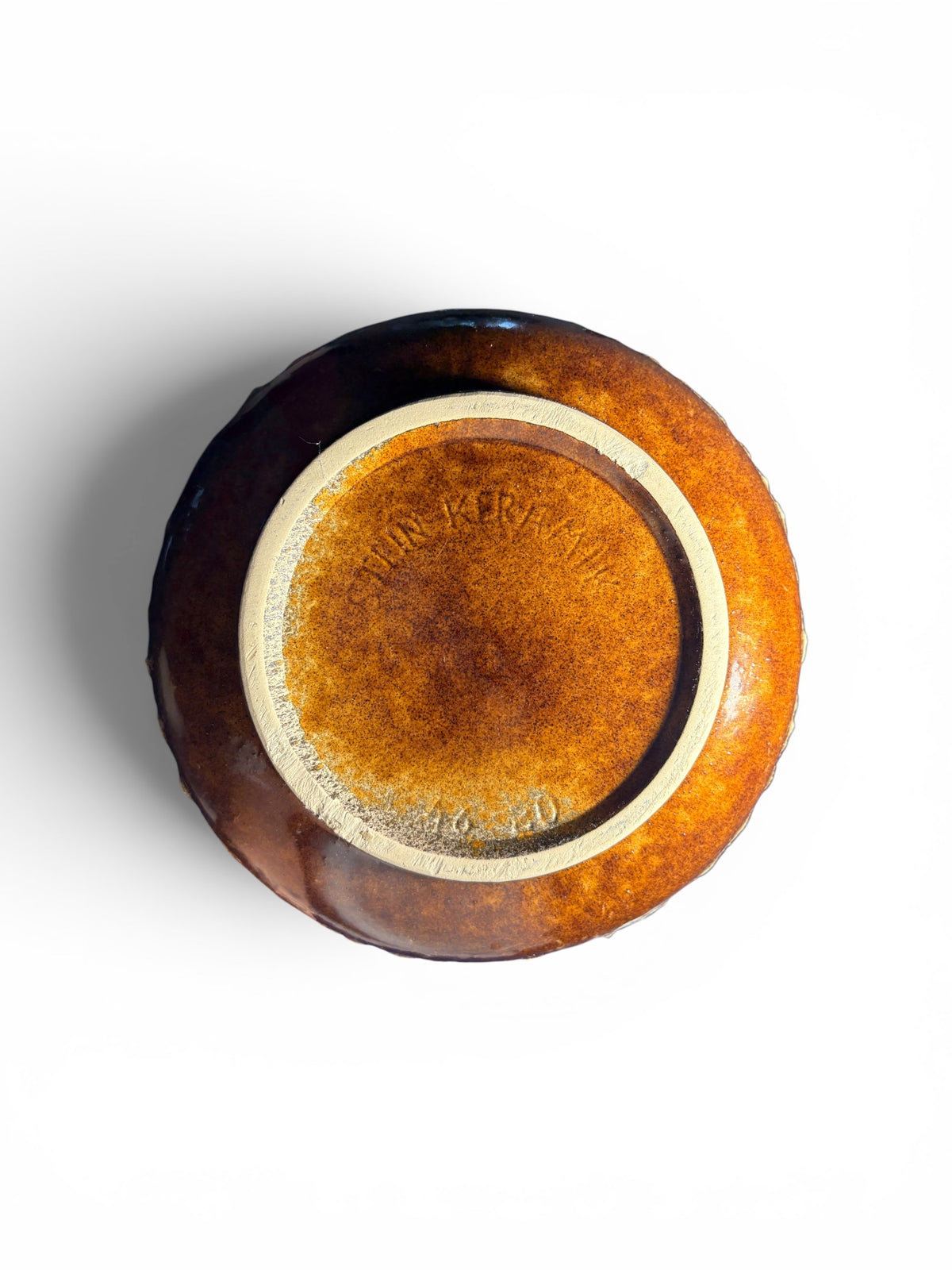 Stein-Keramik Vază Fat Lava cu mâner, model 46-20 – cca. 1970–1979